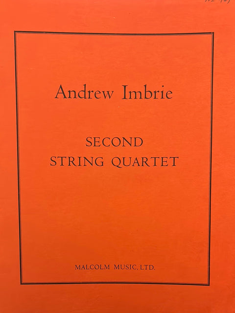 Second String Quartet - A. Imbrie