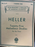 25 Melodious Studies, Op. 45 (Complete) - Piano - Heller