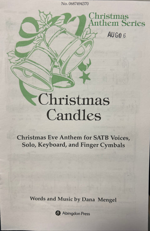 Christmas Candles - SATB - Mengel