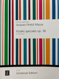 Etudes Speciales - Violin - J. F. Mazas