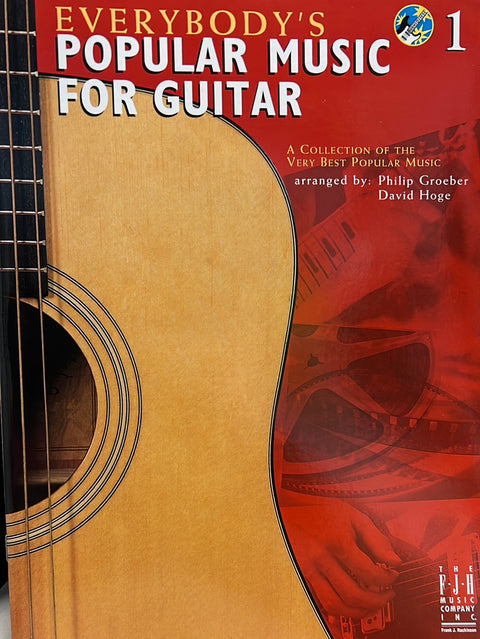 Everybody's Popular Music for Guitar Book 1