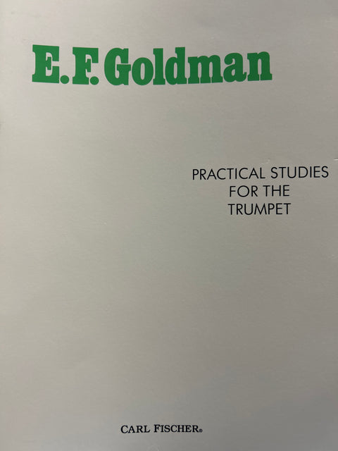 Practical Studies for the Trumpet - Goldman
