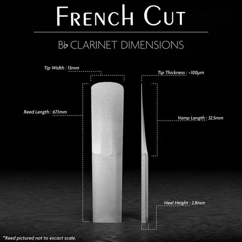Légère French Cut Synthetic Clarinet Reed