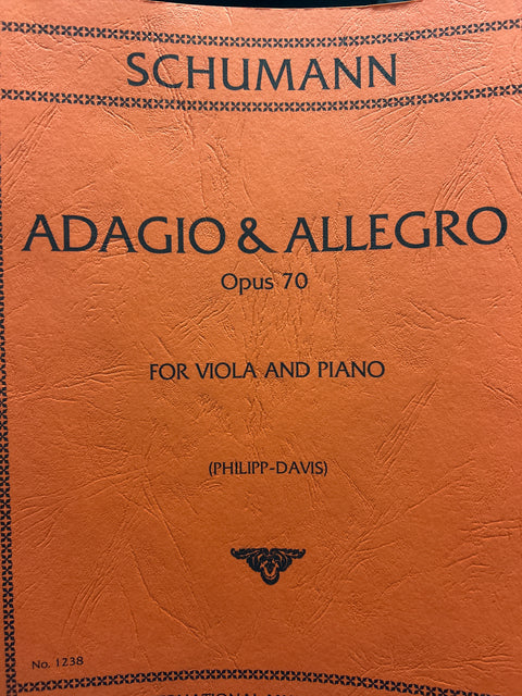 Adagio & Allegro, Op. 70 - Viola - Schumann / Davis