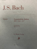 French Suites BWV 812-817 - Bach - Verlag