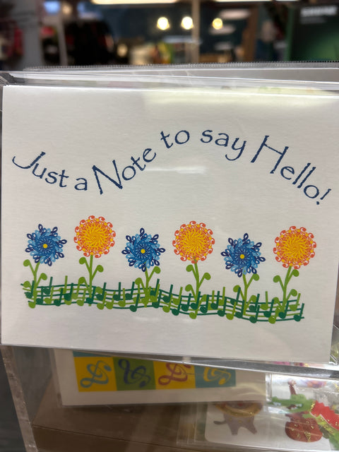 "Just A Note" Notecards