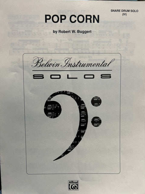 Pop Corn - Snare Drum Solo - Buggert