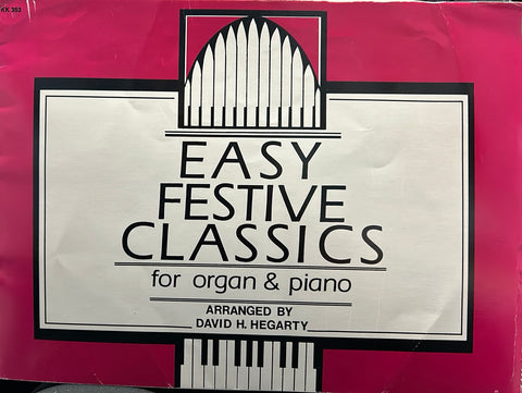 Easy Festive Classics for Organ & Piano Duets