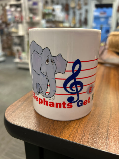Elephant Mug- 8 oz