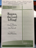 Rejoice, the Lord Is King! - TTBB - Wesley / Darwall / Raney