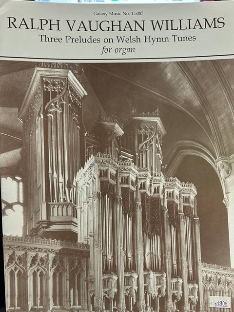 Three Preludes on Welsh Hymn Tunes for Organ - R. V. Williams