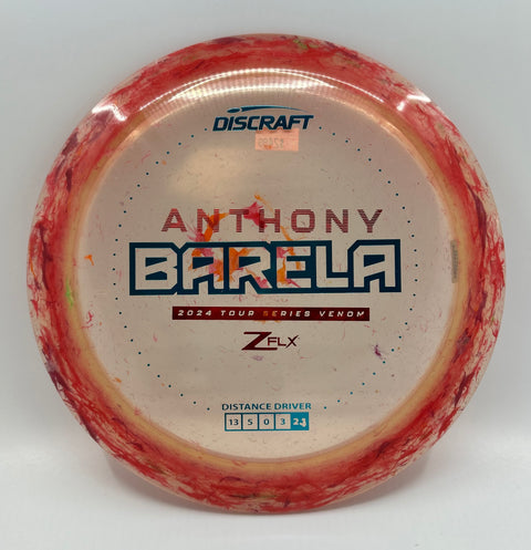 Discraft Jawbreaker Z FLX Venom - Anthony Barela 2024 Tour Series - Distance Driver