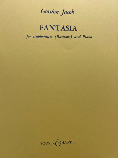 Fantasia for Euphonium (Baritone) and Piano -  Gordon Jacob