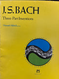 Three-Part Inventions for Piano - Piano - Bach / Aldrich