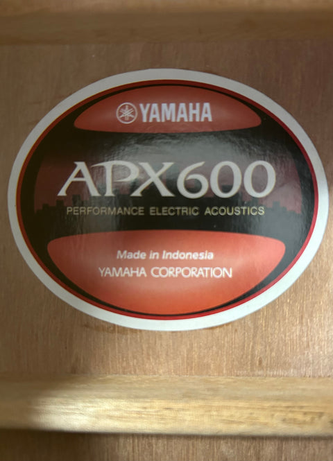 Yamaha Acoustic Electric Guitar - APX600