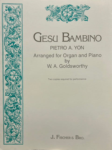 Gesu Bambino Organ & Piano Duet