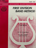 First Division Band Method Bb Cornet Part 1*