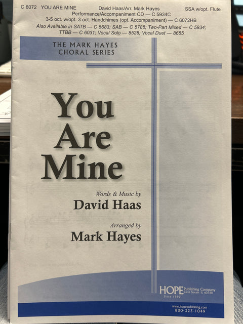 You Are Mine - Vocal - Haas / Hayes