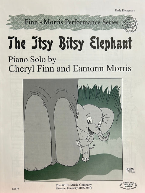 The Itsy Bitsy Elephant - Piano - Finn/Morris