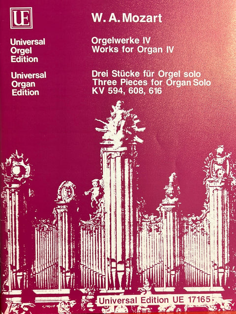 Orgelwerke IV - Organ - W. A. Mozart