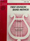 First Division Band Method Trombone Part 1*
