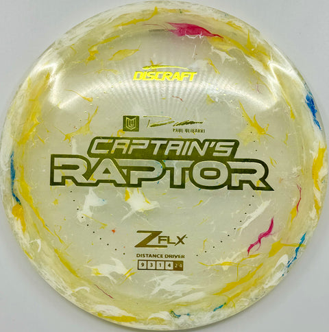 Discraft - 2023 JB Z FLX Captain's Raptor