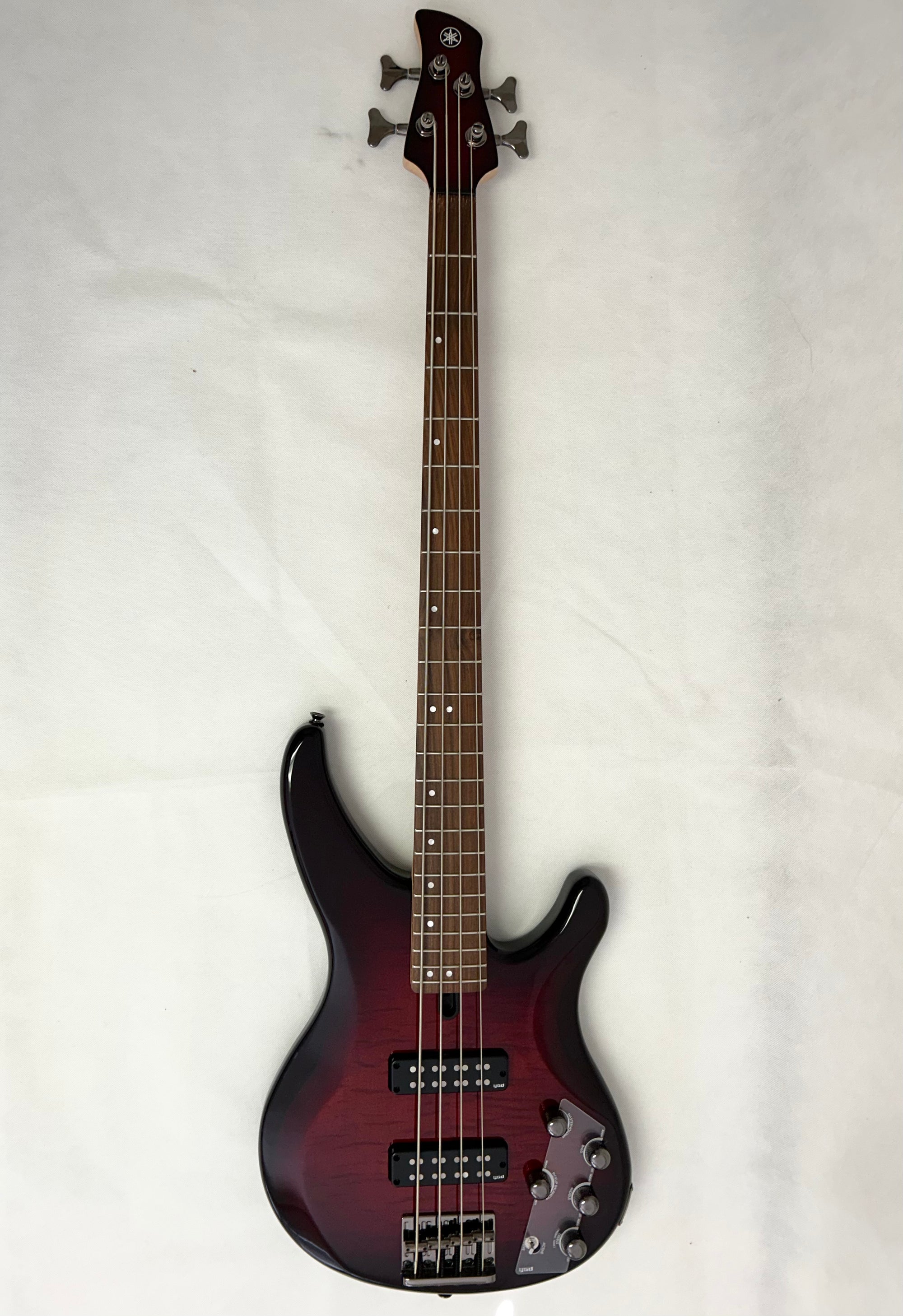 Yamaha Bass Guitar - TRBX604FM DRB - Dark Red Burst - H & H Music