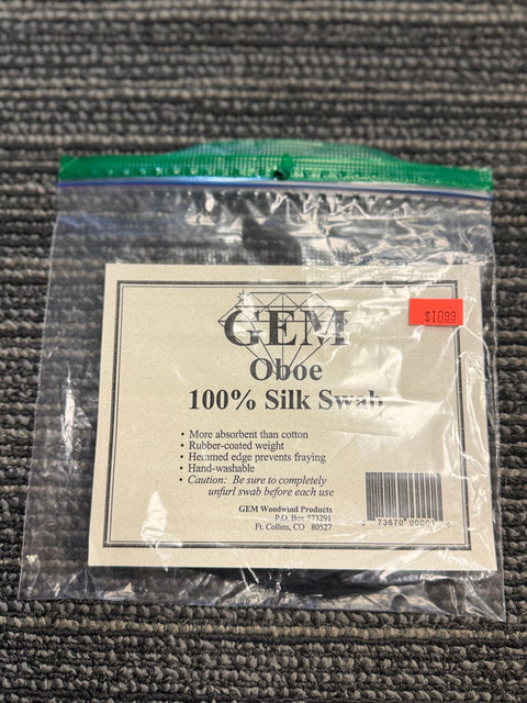 Gem Woodwind Silk Swab