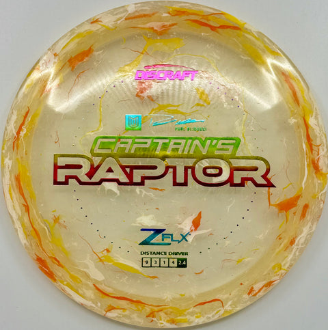 Discraft - 2023 JB Z FLX Captain's Raptor