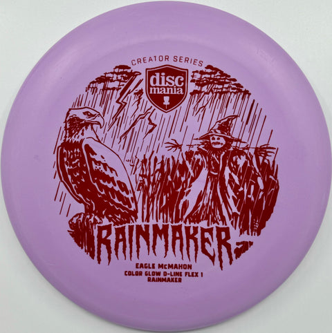 Discmania Color Glow D-Line Flex 1 Rainmaker - Eagle McMahon Creator Series - Putt & Approach