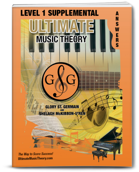 Ultimate Music Theory Level 1 Supplemental Workbook - St. Germaine