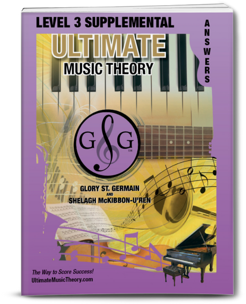 Ultimate Music Theory Level 3 Supplemental Workbook - St. Germaine