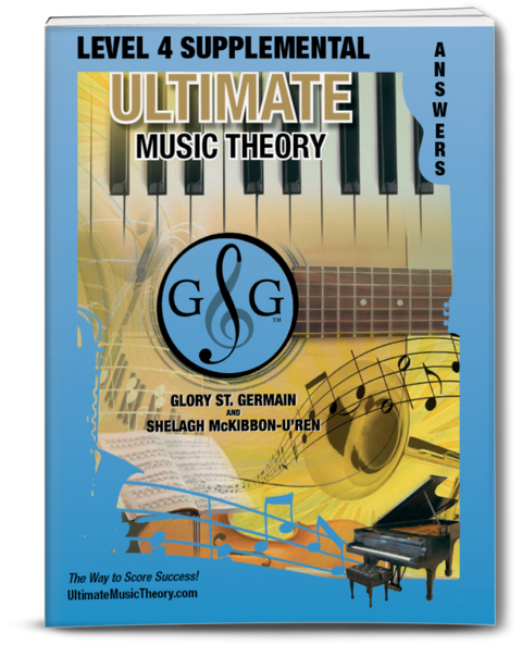 Ultimate Music Theory Level 4 Supplemental Workbook - St. Germaine