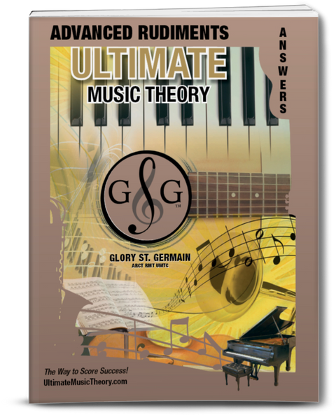 Ultimate Music Theory Advanced Rudiments Workbook - St. Germaine