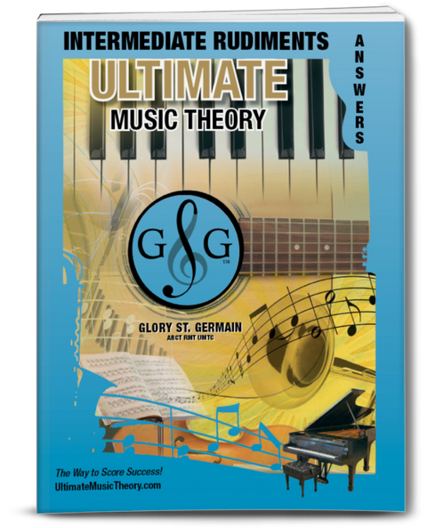 Ultimate Music Theory Intermediate Rudiments Workbook - St. Germaine