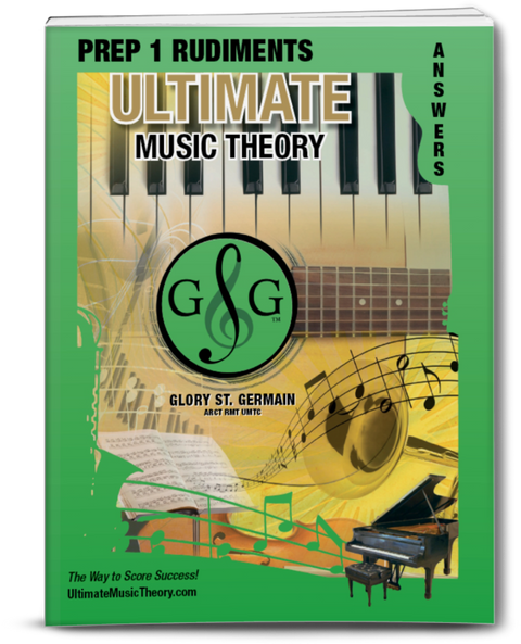 Ultimate Music Theory Prep 1 Rudiments Workbook - St. Germaine
