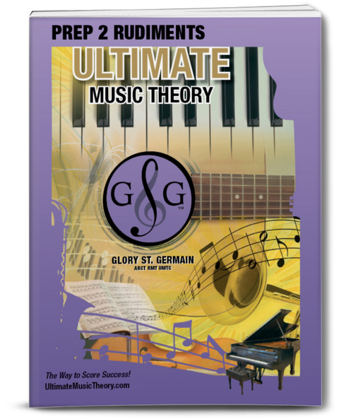 Ultimate Music Theory Prep 2 Rudiments Workbook - St. Germaine