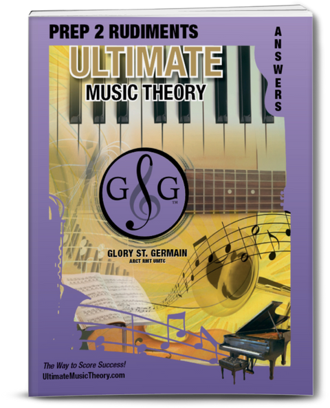 Ultimate Music Theory Prep 2 Rudiments Workbook - St. Germaine