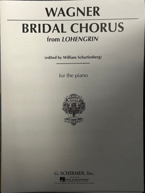 Bridal Chorus - Piano - Wagner