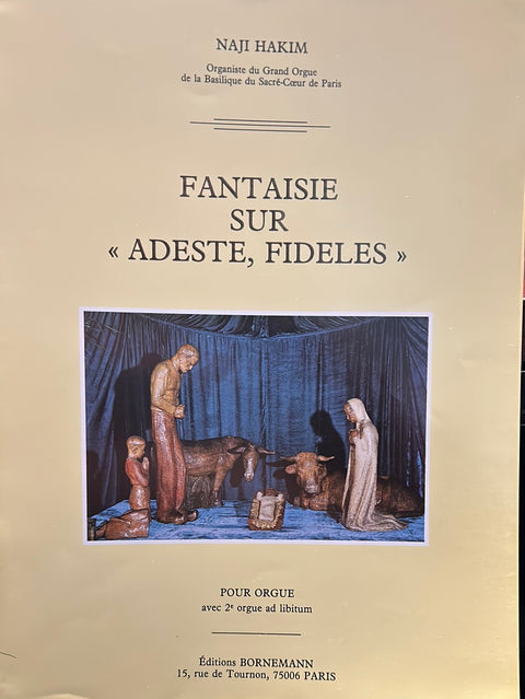Fantaise sur “Adeste, Fideles” - Organ - N. Hakim