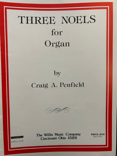 Three Noels for Organ