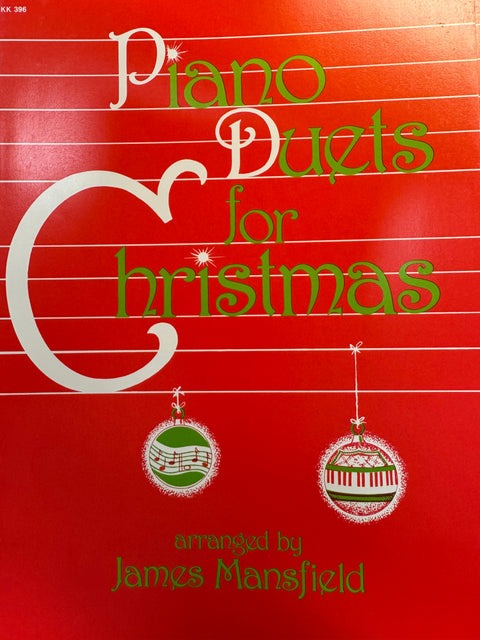 Piano Duets for Christmas arranged by James Mansfield