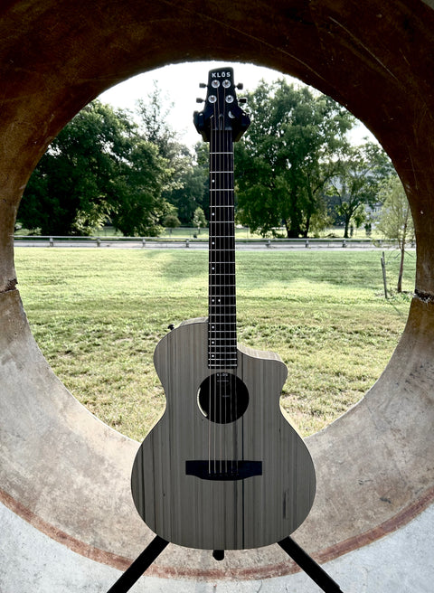 KLOS Carbon Timber Acoustic Electric Cutaway Guitar