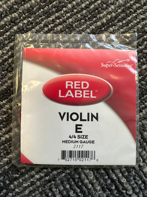 Supersensitive Red Label String Set