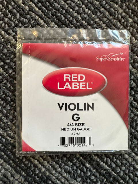 Supersensitive Red Label String Set