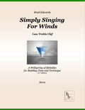 Simply Singing for Winds - Brad Edwards