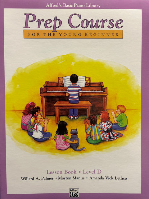 Alfred's Basic Piano Library - Prep Course Level D