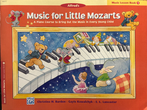 Alfred's Music for Little Mozarts - Book 1