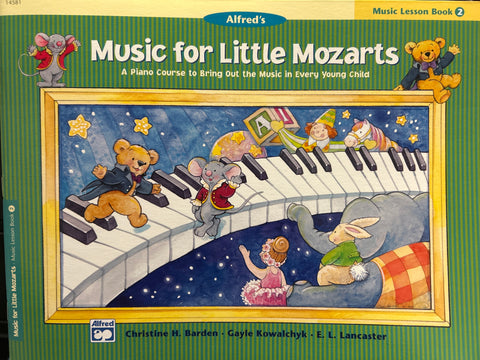 Alfred's Music for Little Mozarts - Book 2