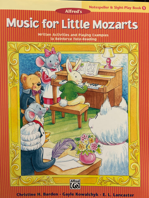 Alfred's Music for Little Mozarts - Book 1